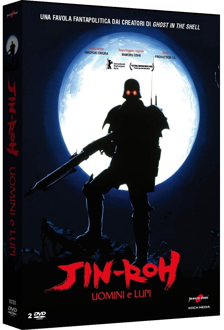 2 Dvd JIN ROH - UOMINI E LUPI Box Cofanetto slipcase nuovo sigillato 1999