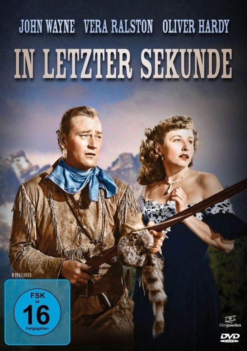 In letzter Sekunde (DVD) John Wayne Vera Ralston Oliver Hardy Frits Dongen