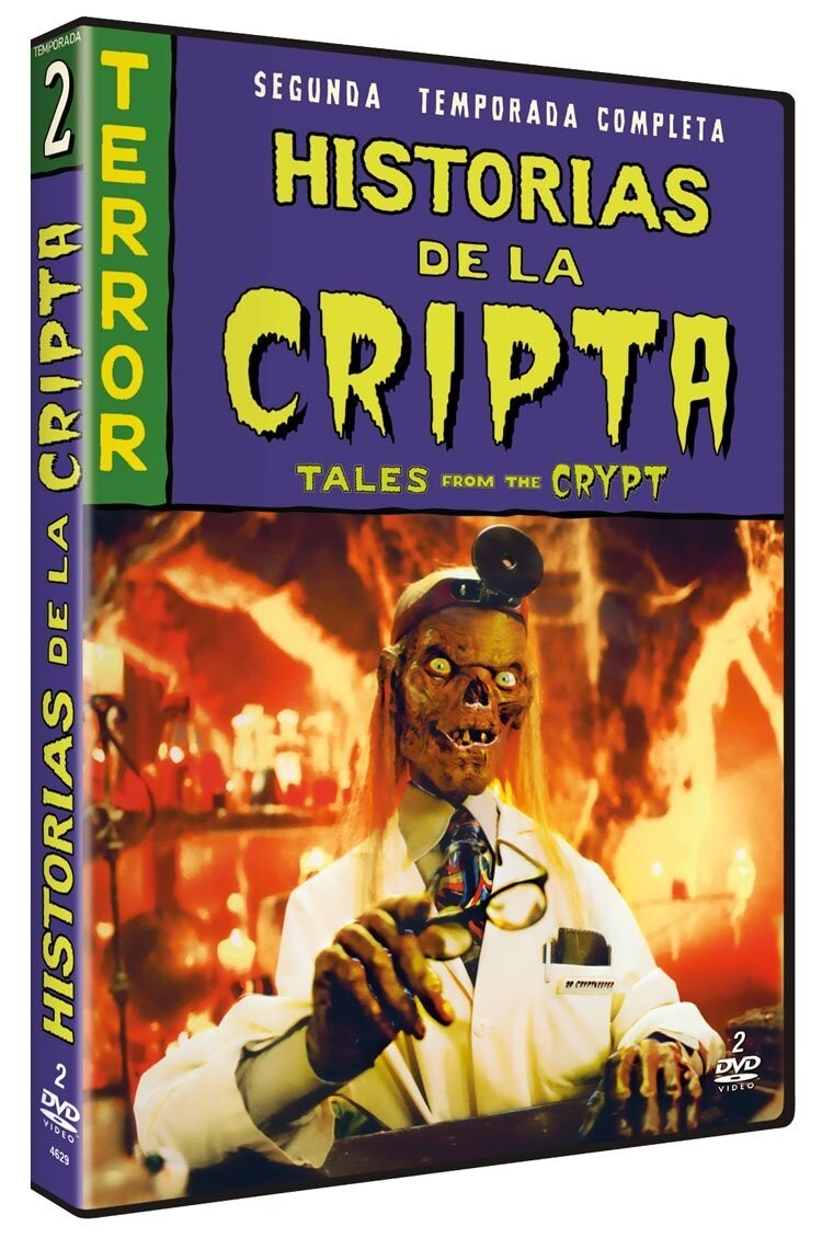 Historias de la Cripta Temporada 2 DVD doble Tales from the Crypt Season 2