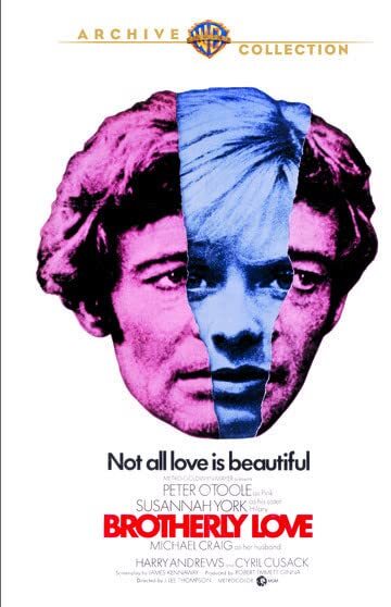 Brotherly Love (DVD) Michael Craig Peter O'Toole Susannah York Brian Blessed