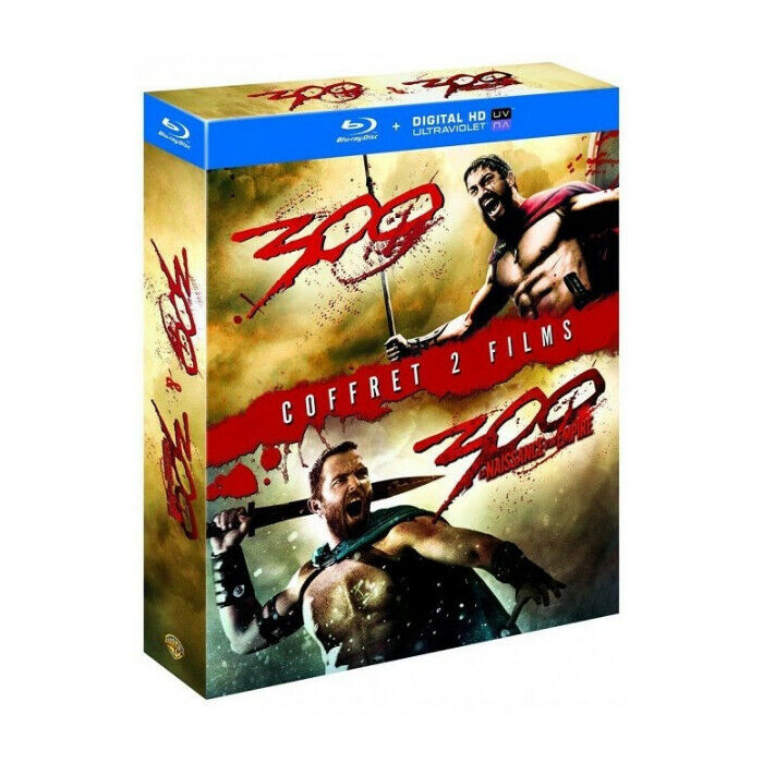 300 + 300: La Nascita Un Impero Cofanetto Blu-Ray Nuova