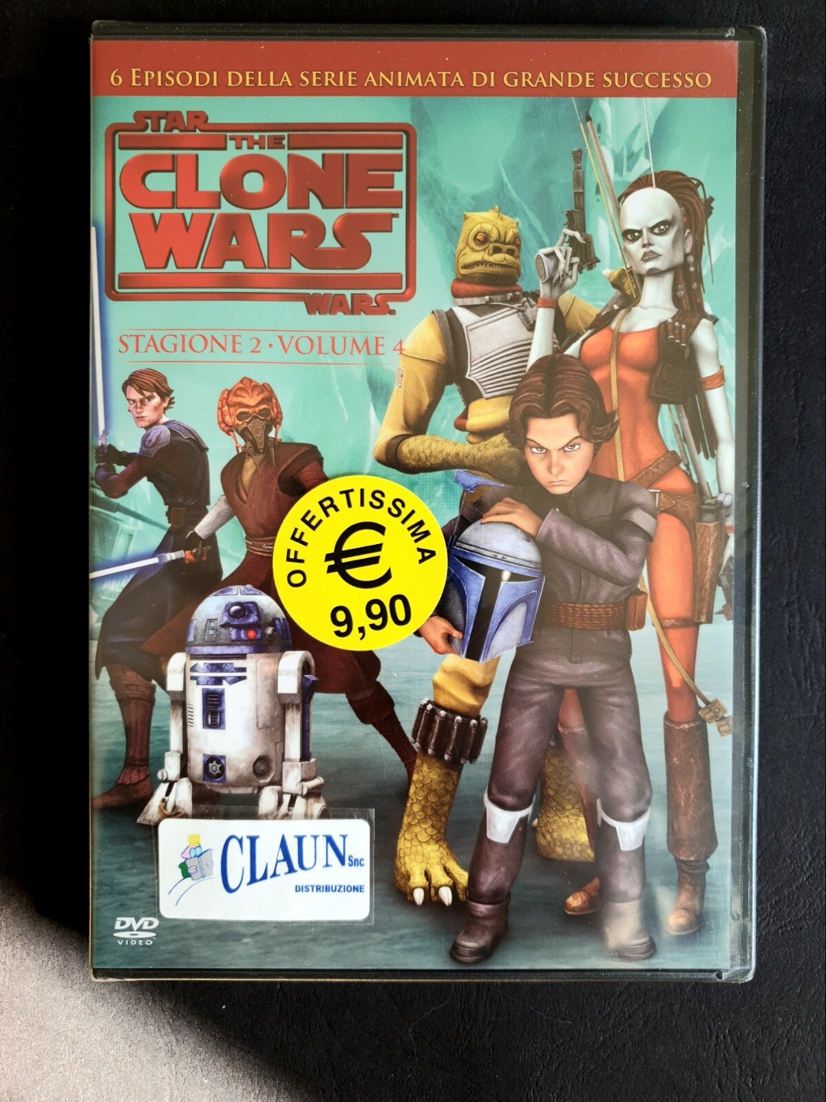 Star wars - The Clone Wars Stagione02*Volume04*Episodi 17-22 DVD Nuovo Sigillato