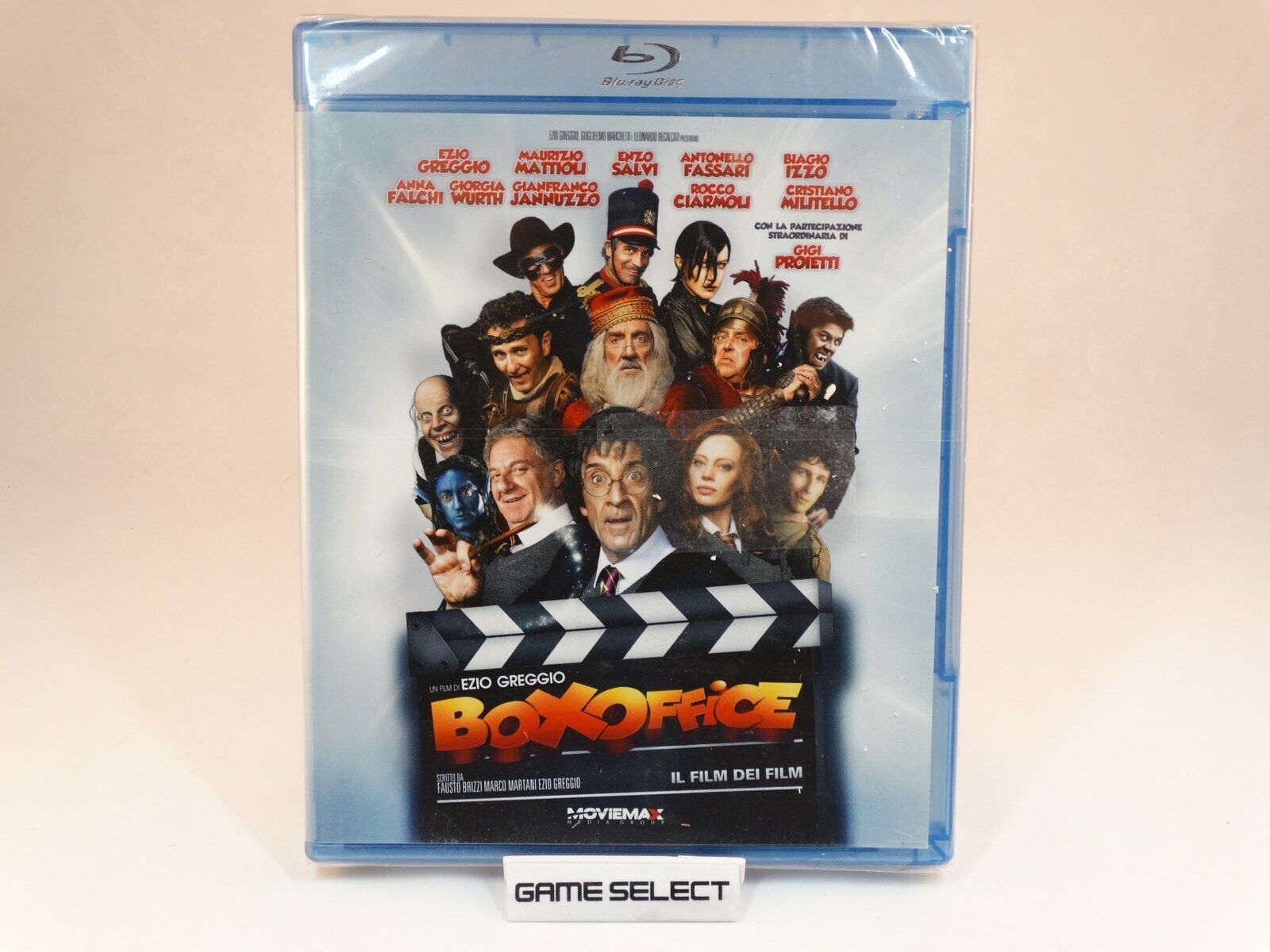 BOXOFFICE BOX OFFICE EZIO GREGGIO BLURAY BRD FILM MOVIE ITALIANO NUOVO SIGILLATO