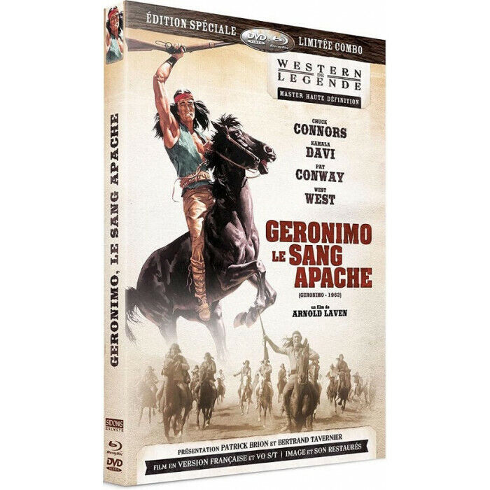 Geronimo Il Sangue Apache Combo Blu-Ray + DVD Nuova