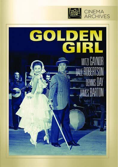 Golden Girl (DVD) Dale Robertson Dennis Day James Barton Mitzi Gaynor Una Merkel
