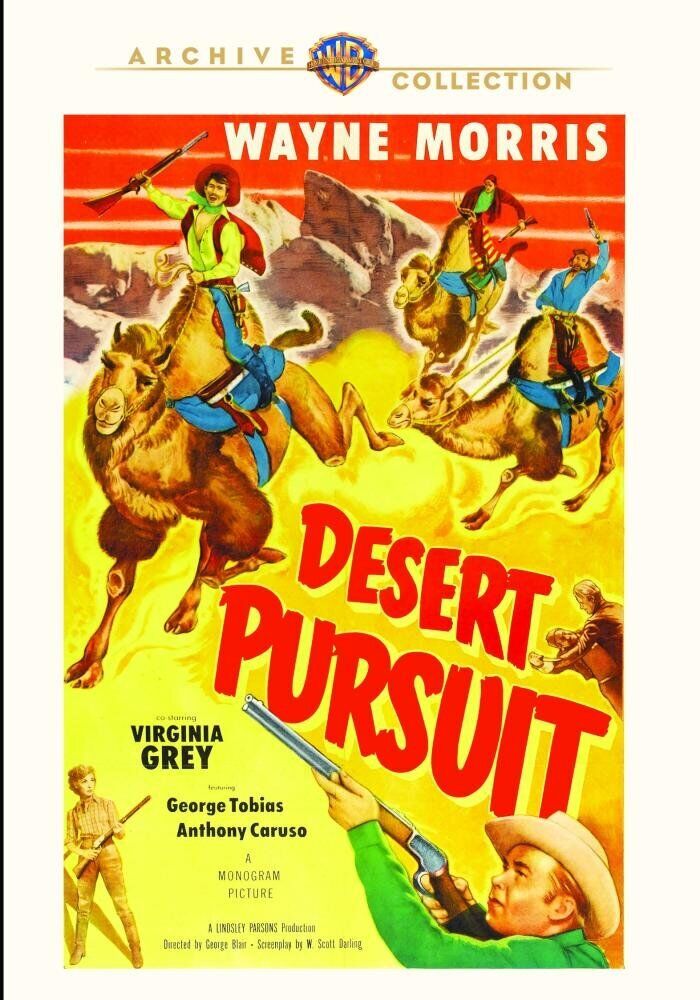 Desert Pursuit (DVD) Anthony Caruso Robert Bice Virginia Grey Wayne Morris