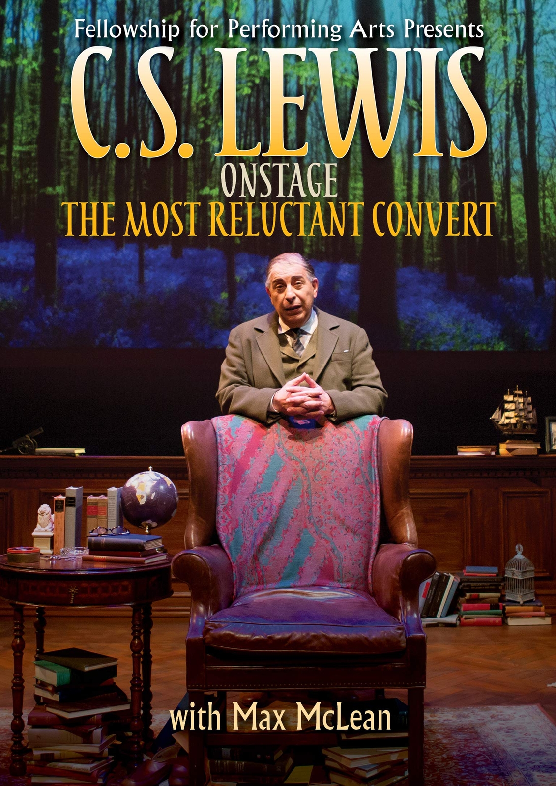 C.s. Lewis On Stage: The Most Reluctant Convert (DVD) Max Mclean