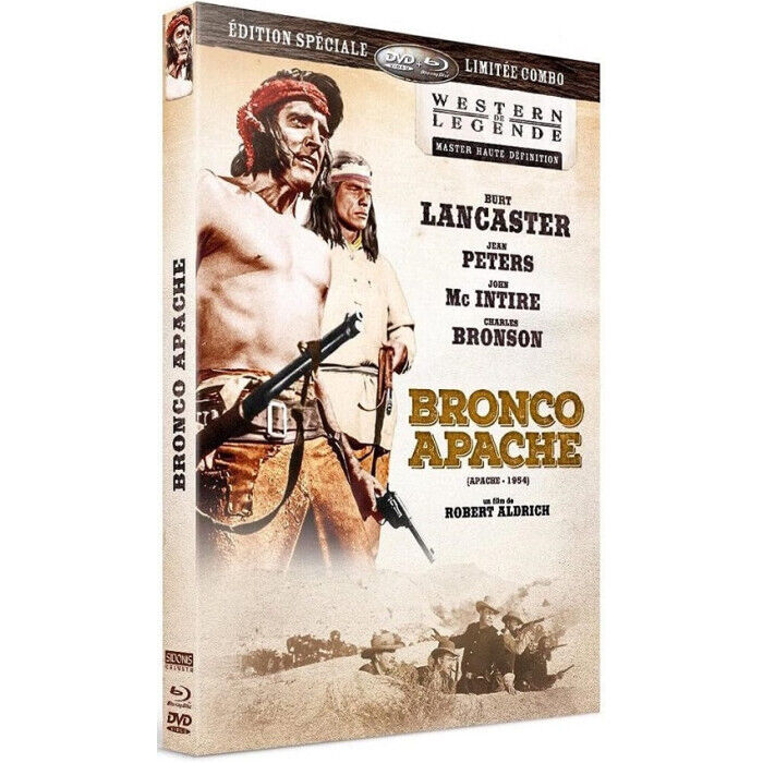 BRONCO Apache Combo Blu-Ray + DVD Nuova