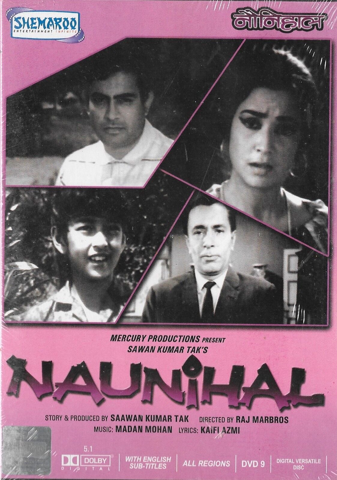 Naunihal - Sanjeev Kumar - Balraj Sahni - Nuovo Bollywood DVD