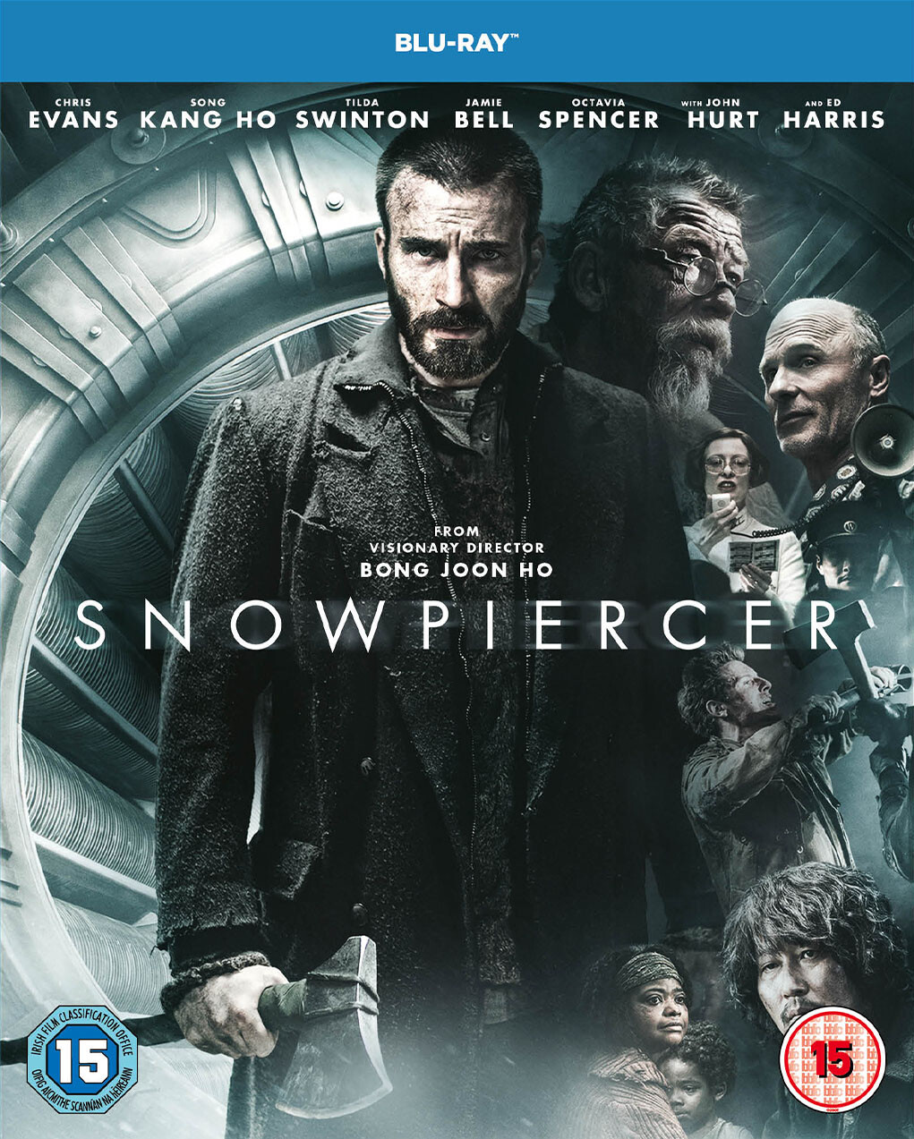 Snowpiercer (Blu-ray) Ed Harris Ko Asung Ewen Bremner Alison Pill John Hurt