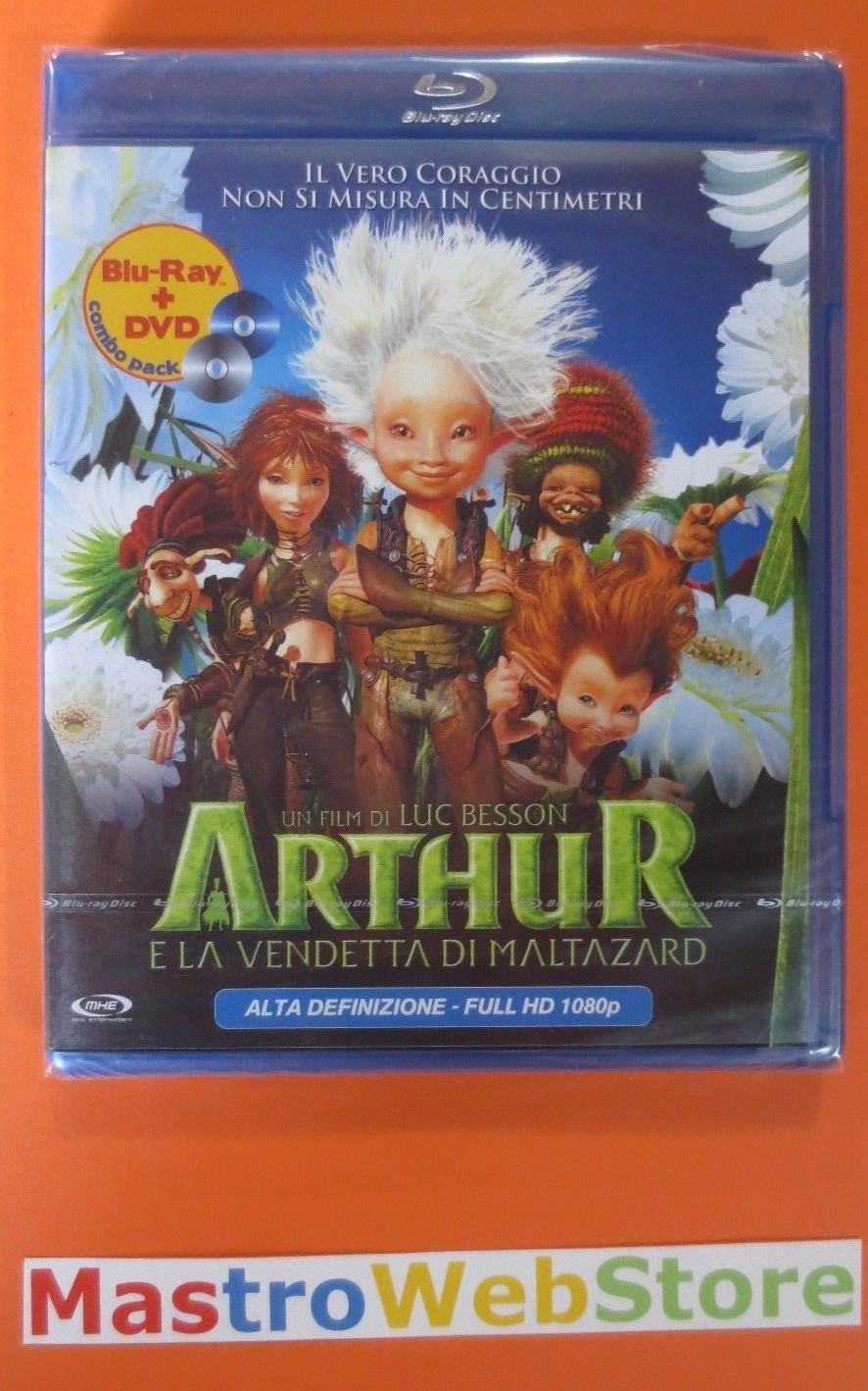 ARTHUR E LA VENDETTA DI MALTAZARD - BLU-RAY nuovo sigillato   [dv42]