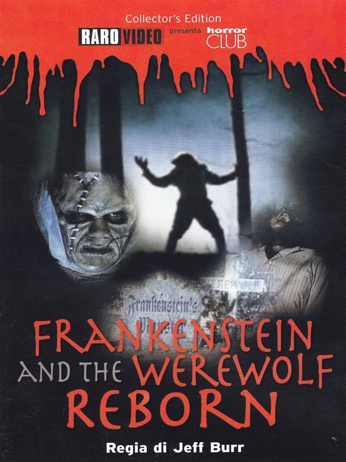FILM DVD - FRANKENSTEIN AND THE WEREWOLF REBORN - Nuovo!!