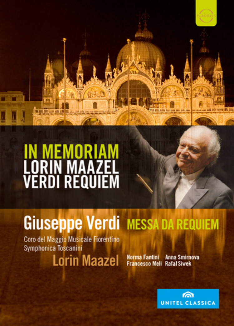 Verdi: Messa Da Requiem (Maazel) (DVD) Lorin Maazel Anna Smirnova Francesco Meli