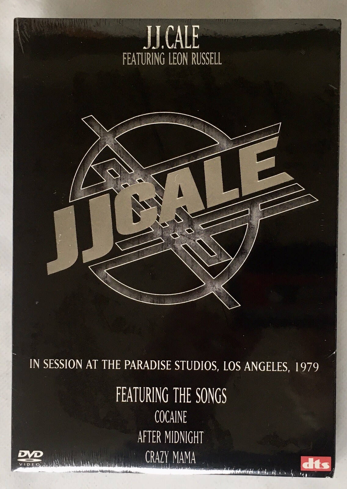 JJ CALE FEAT LEON RUSSELL IN SESSION AT THE PARADISE STUDIOS 1979 DVD SEALED