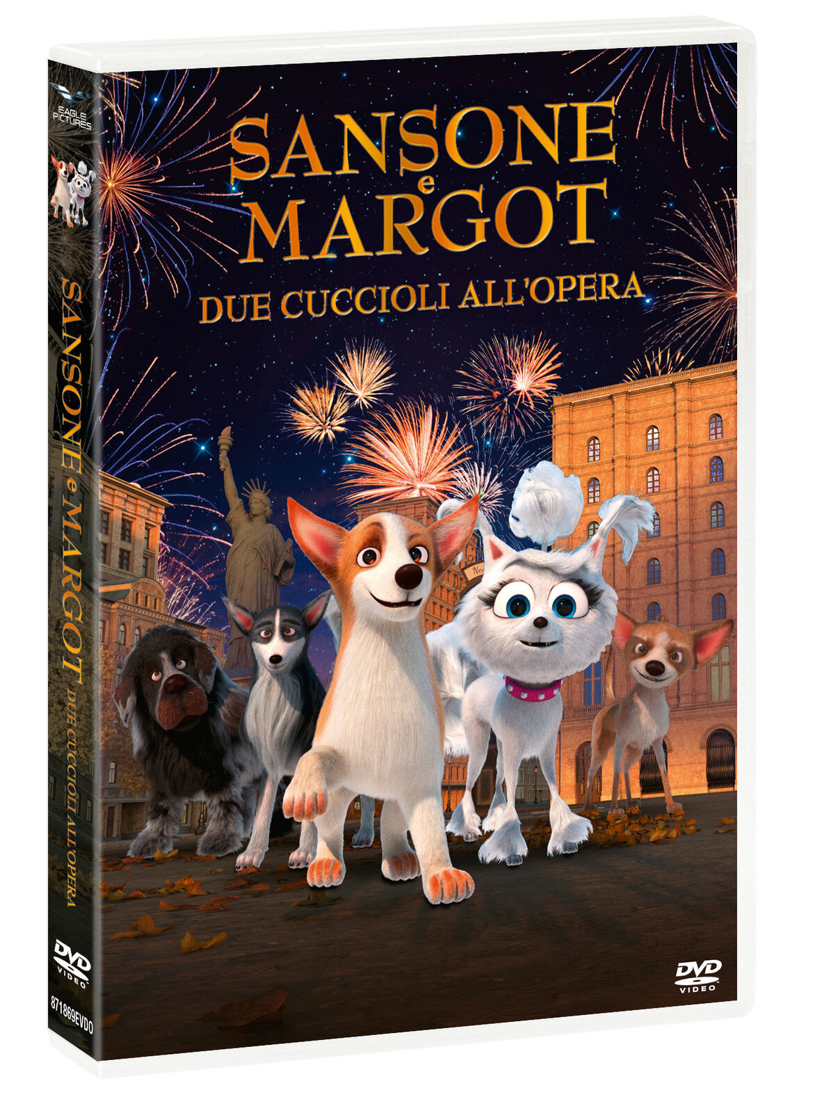 SANSONE E MARGOT - DUE CUCCIOLI ALL'OPERA  ANIMAZIONE