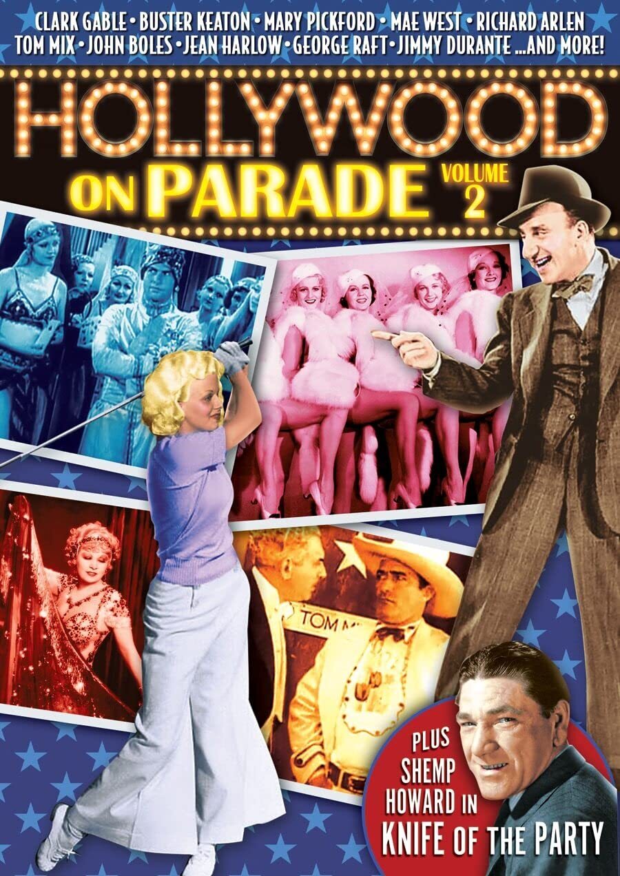 Hollywood on Parade, Volume 2 (DVD) The Three Stooges Tom Mix Jimmy Durante