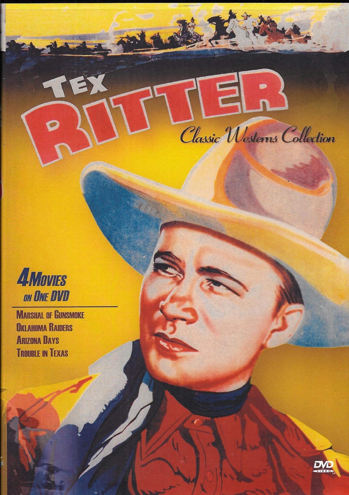 Tex Ritter Classic Westerns - Four Feature (DVD) Tex Ritter Rita Hayworth