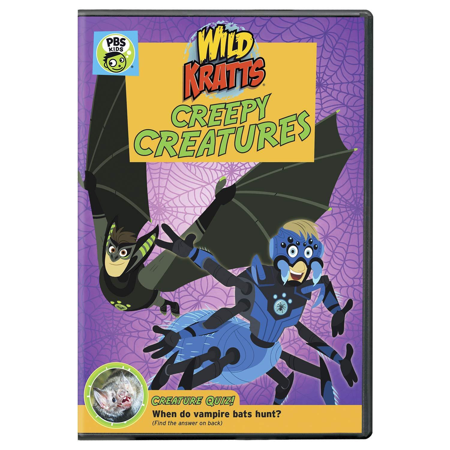 Wild Kratts: Creepy Creatures! DVD (DVD)