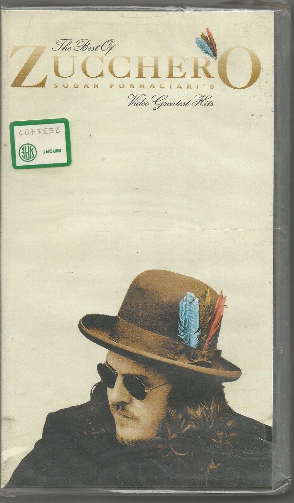 ZUCCHERO FORNACIARI - Video Greatest hits - VHS 1996 NUOVA SIGILLATA