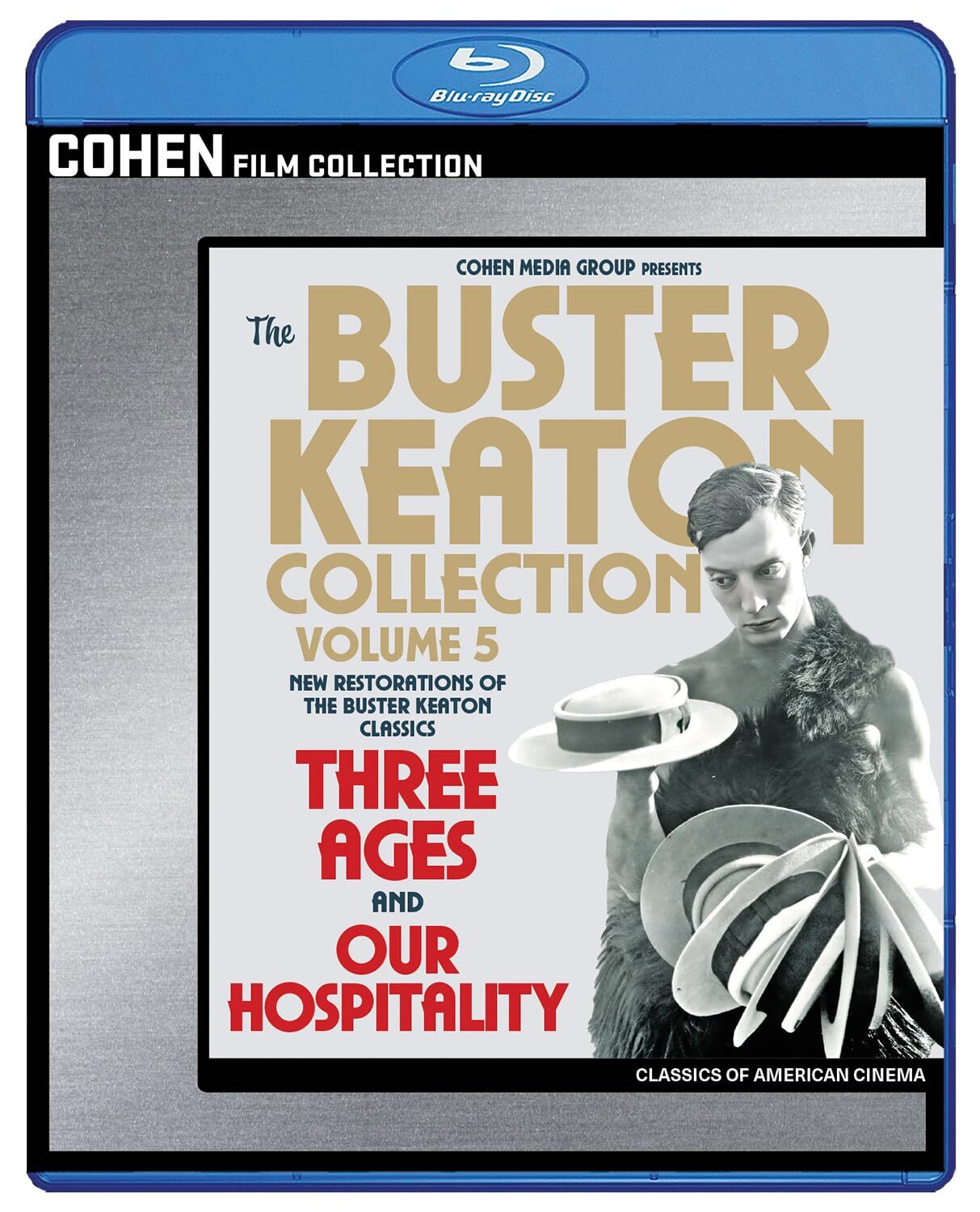 The Buster Keaton Collection Vol. 5: Three Ages and Our Hospitality (Blu-ray)