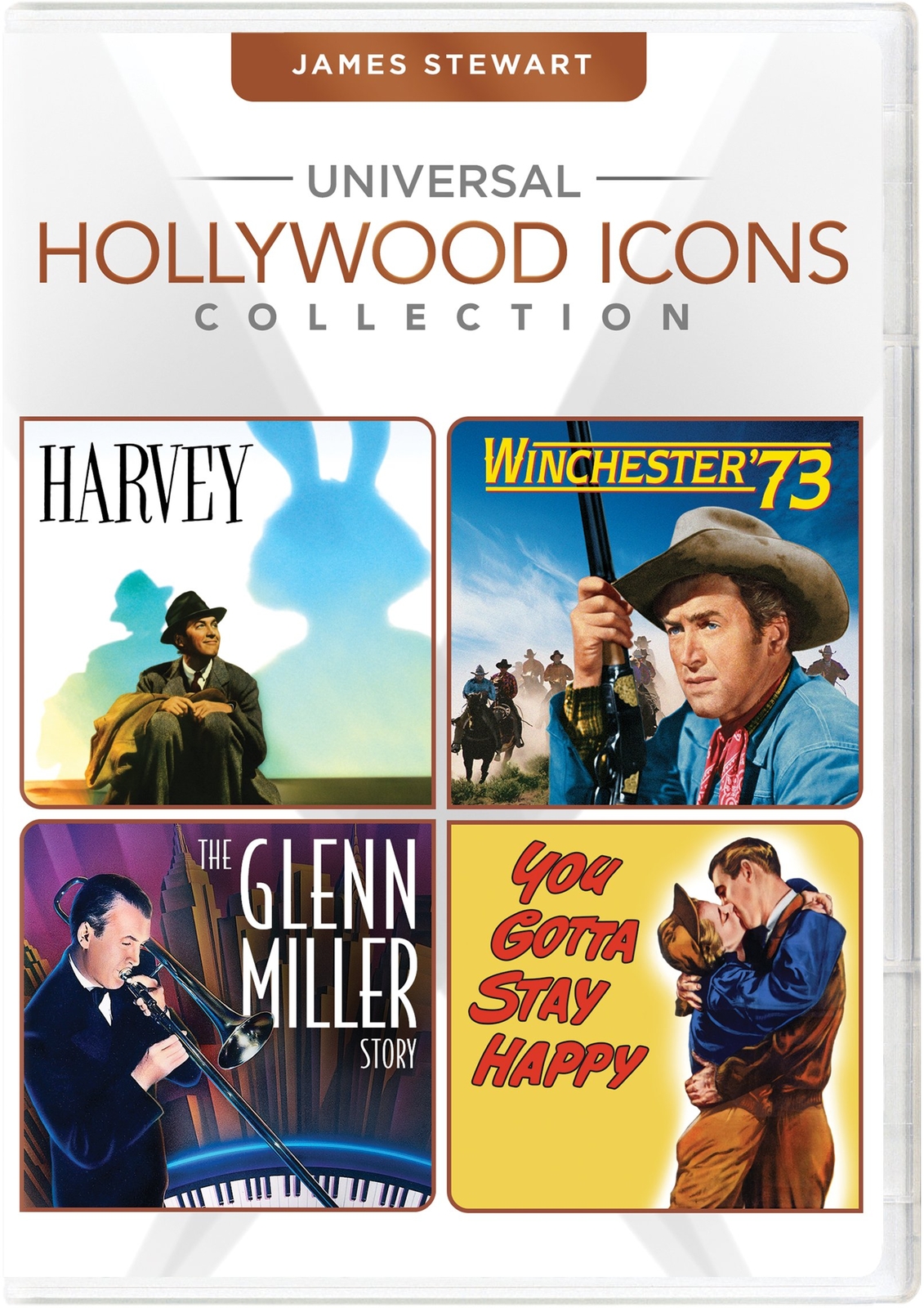 Universal Hollywood Icons Collection: James Stewart (Harvey / Winchester ' (DVD)