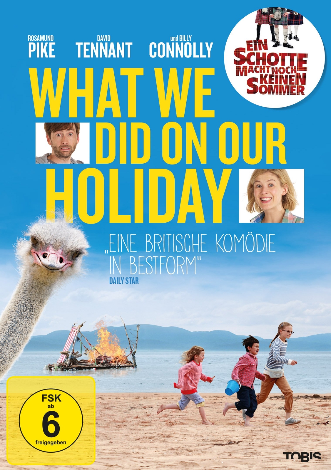 What We Did on Our Holiday (DVD) Tennant David Pike Rosamund Connolly Billy Ben