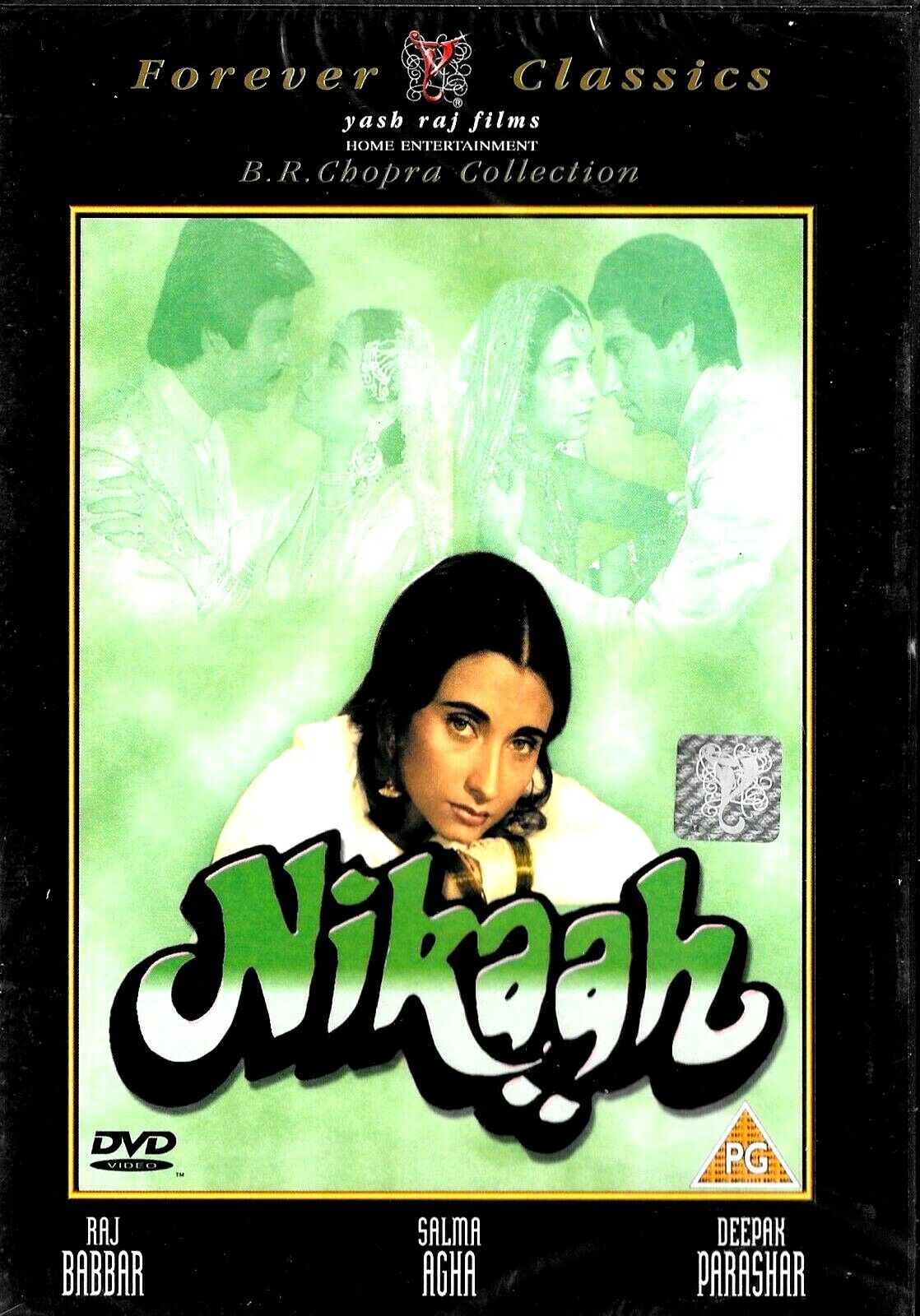 Nikaah - Raj Babbar - Salma Agha - Nuovo Bollywood DVD - Inglese Sottotitoli