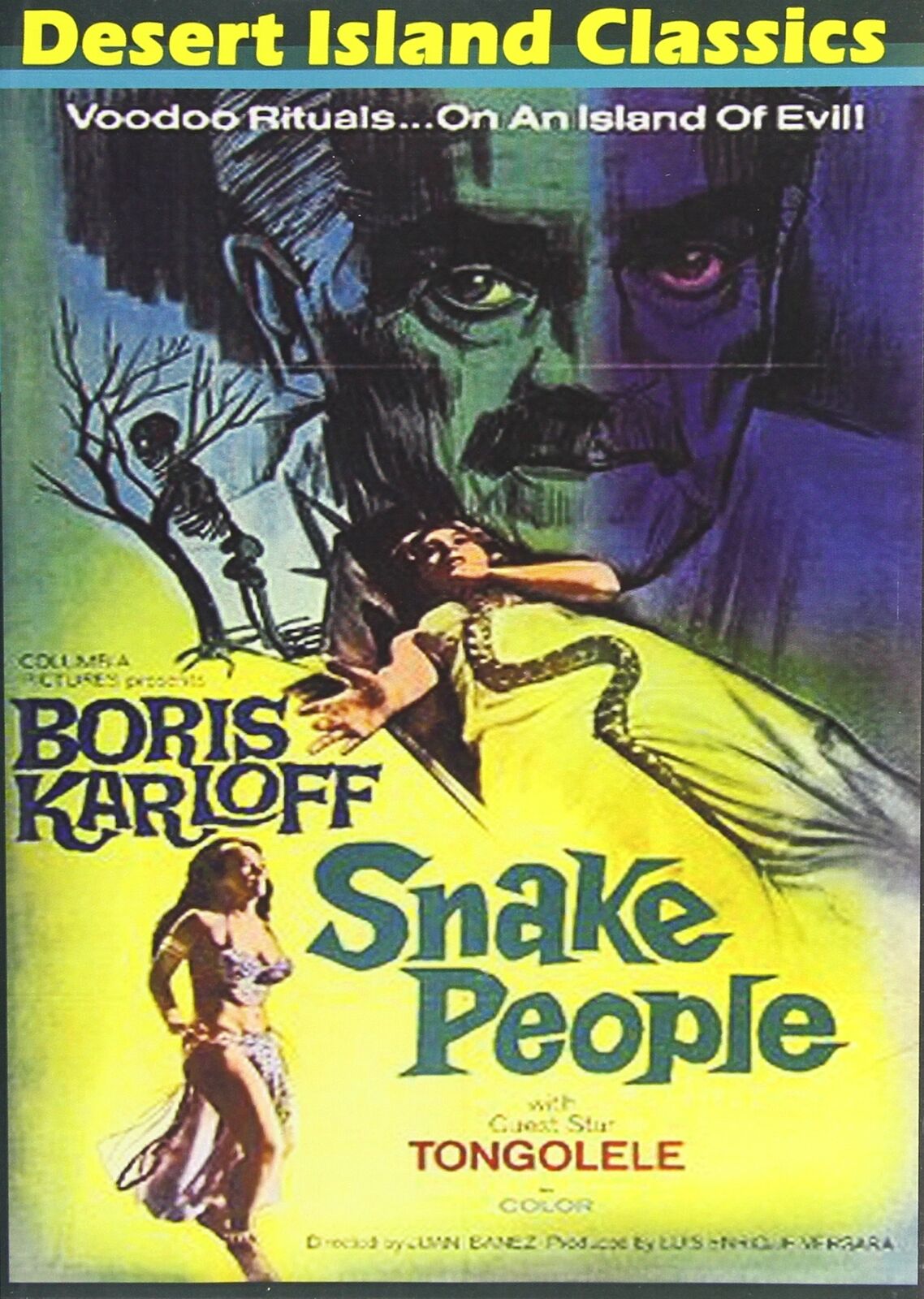 Snake People (DVD) Julissa Boris Karloff