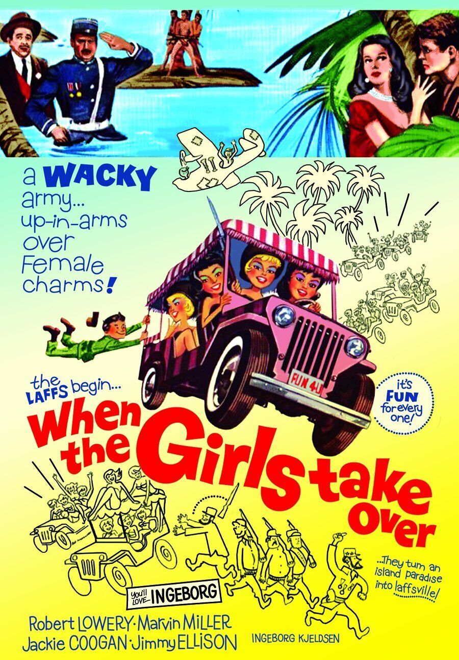 When The Girls Take Over (DVD) Jackie Coogan Robert Lowery Marvin Miller