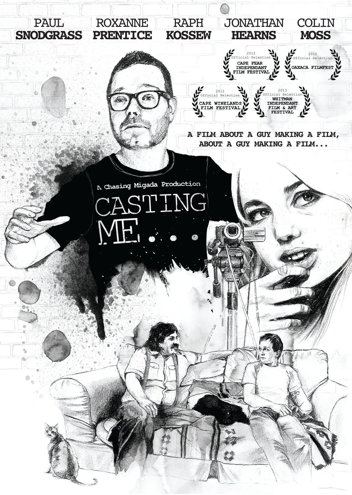 Casting Me (DVD) Paul Snodgrass Roxanne Prentice Jonathan Hearns