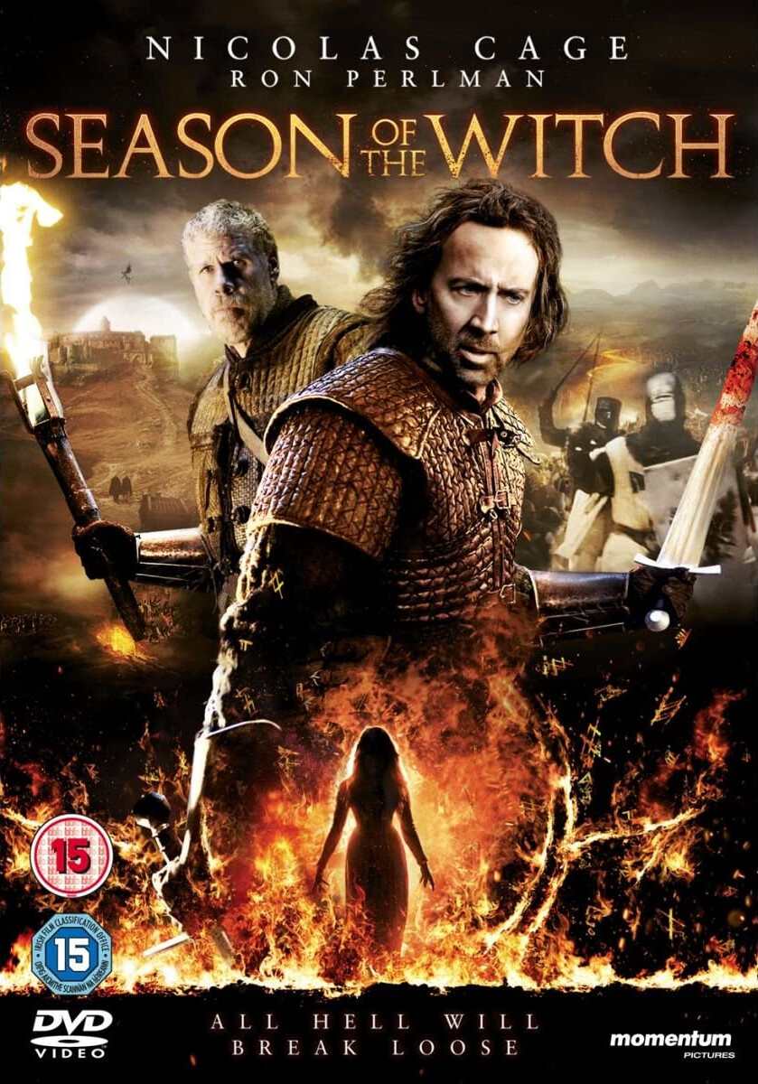 Season of the Witch (DVD) Stephen Campbell Moore Christopher Lee Robert Sheehan