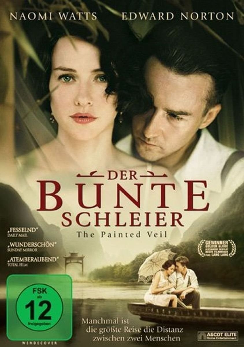 Der bunte Schleier (DVD) Naomi Watts Edward Norton Liev Schreiber Dianna Rigg