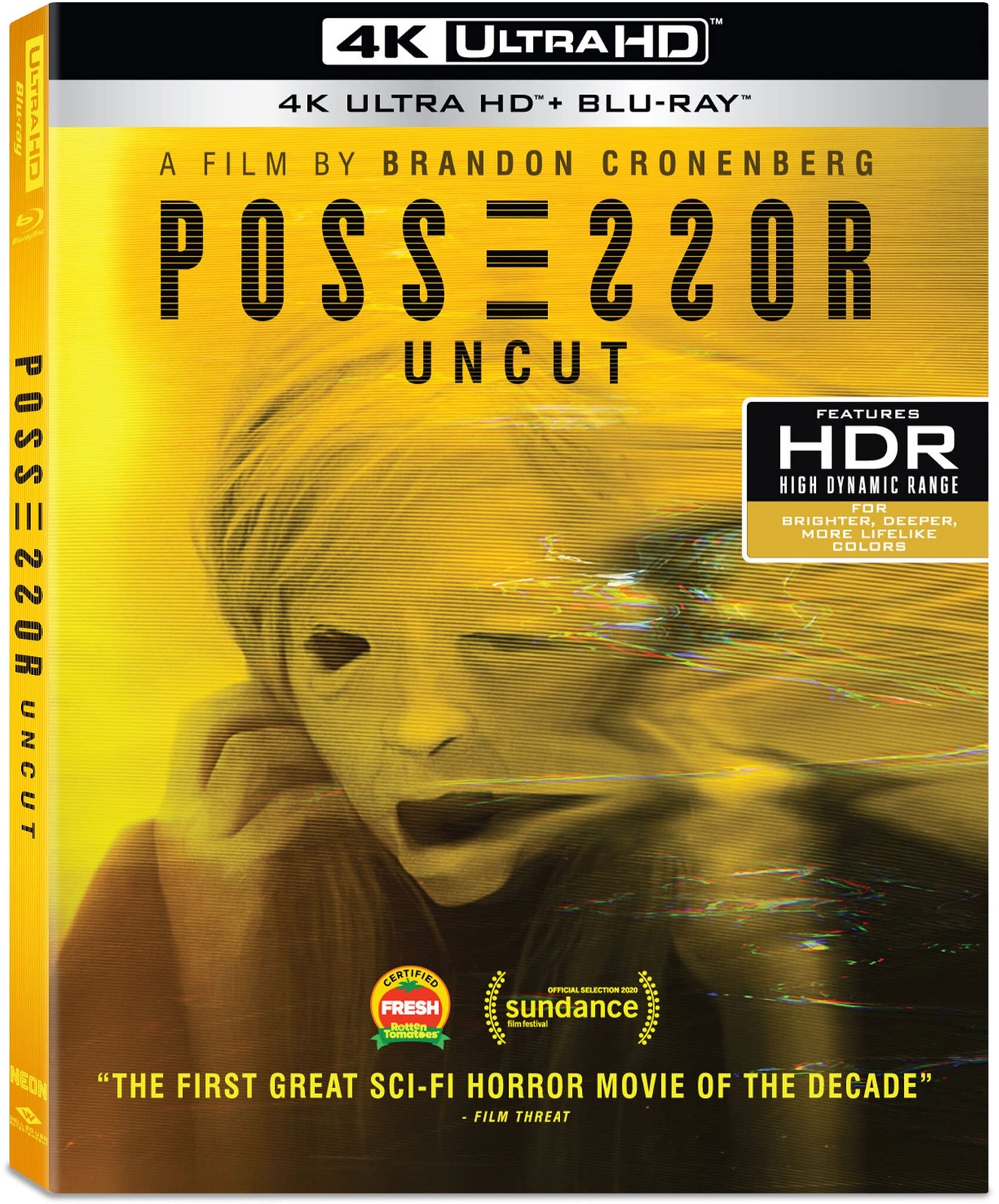 Possessor: Uncut 4K UHD [Blu-ray] (4K UHD Blu-ray) Christopher Abbott Sean Bean