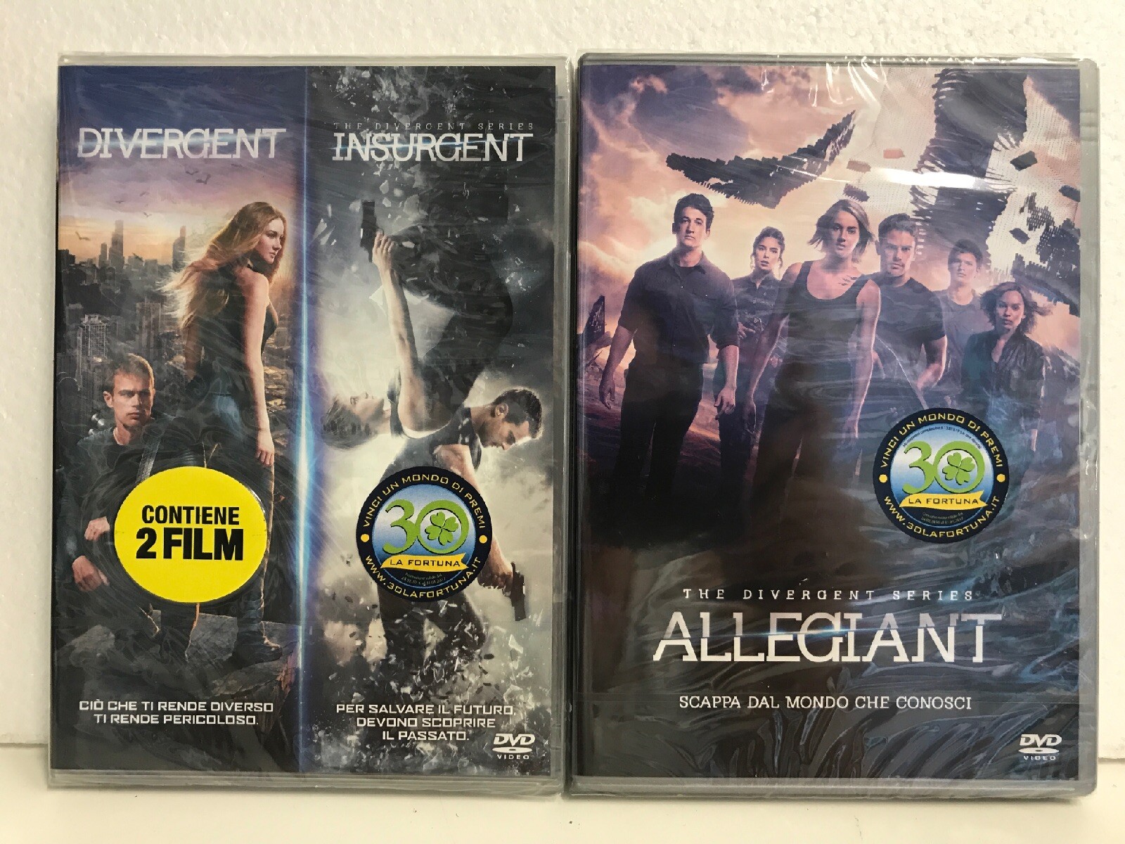 DIVERGENT SERIES - COFANETTO DIVERGENT - INSURGENT + ALLEGIANT - DVD