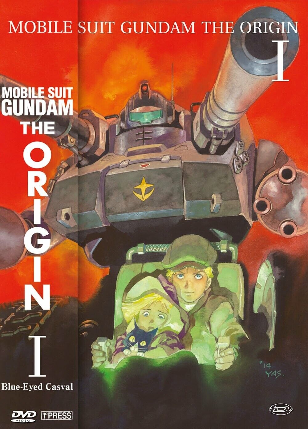 Mobile Suit Gundam - The Origin I - Blue-Eyed Casval - 1st Press DVD Dynit