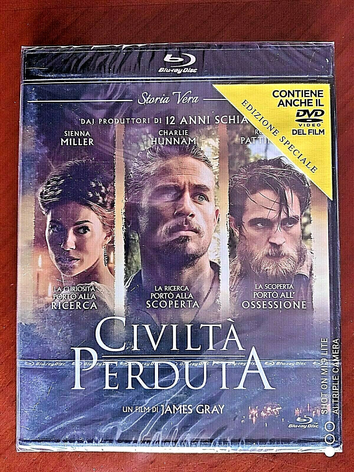 CIVILTA' PERDUTA   (Bluray + Dvd)    Charlie Hunnam  ****NUOVO
