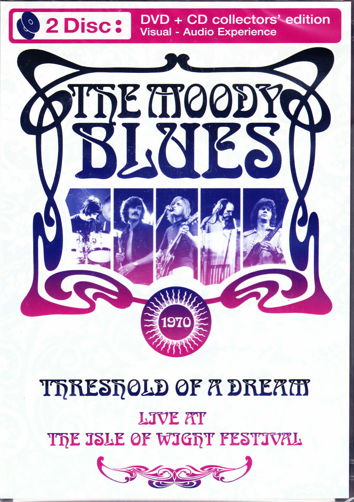 The Moody Blues Live At The Isle Of Wight Festival 1970 2 DVD (Eagle Vision)