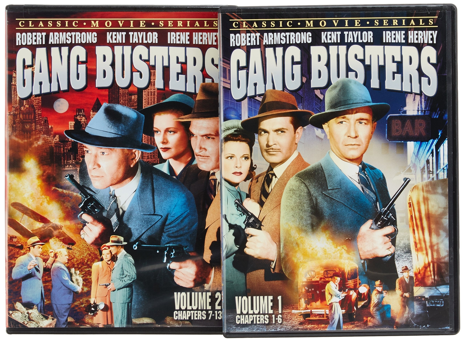 Gang Busters (2-DVD) (DVD) Robert Armstrong Kent Taylor Irene Hervey