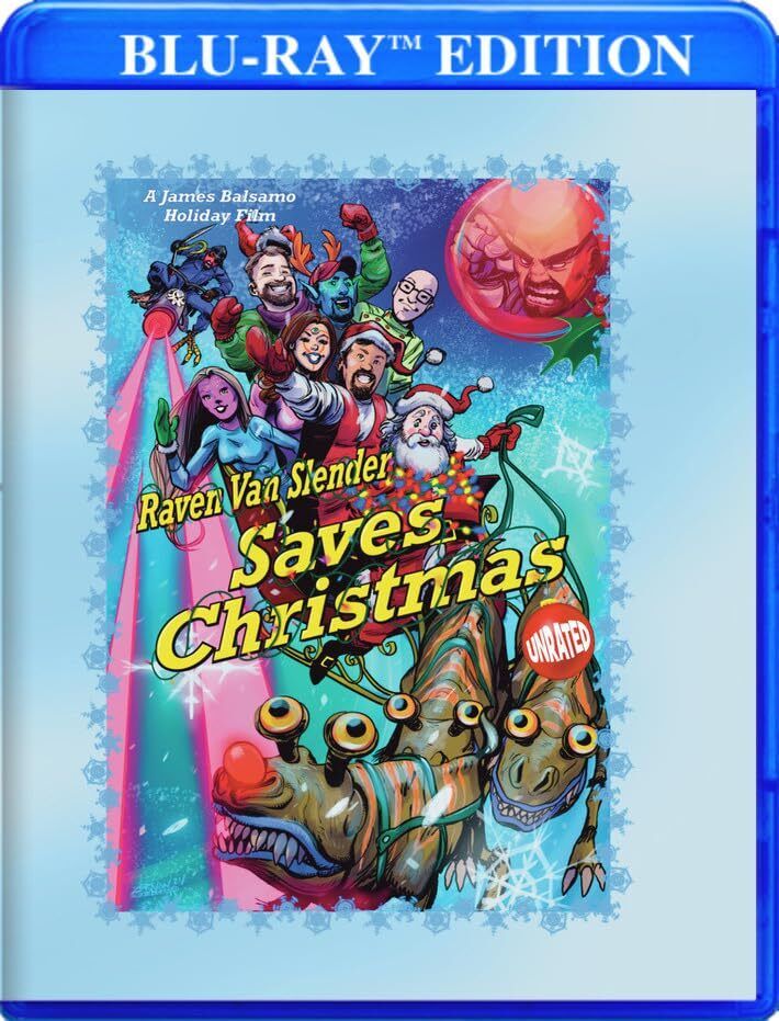 Raven Van Slender Saves Christmas (Blu-ray) Andy Dick Bill Victor Arucan