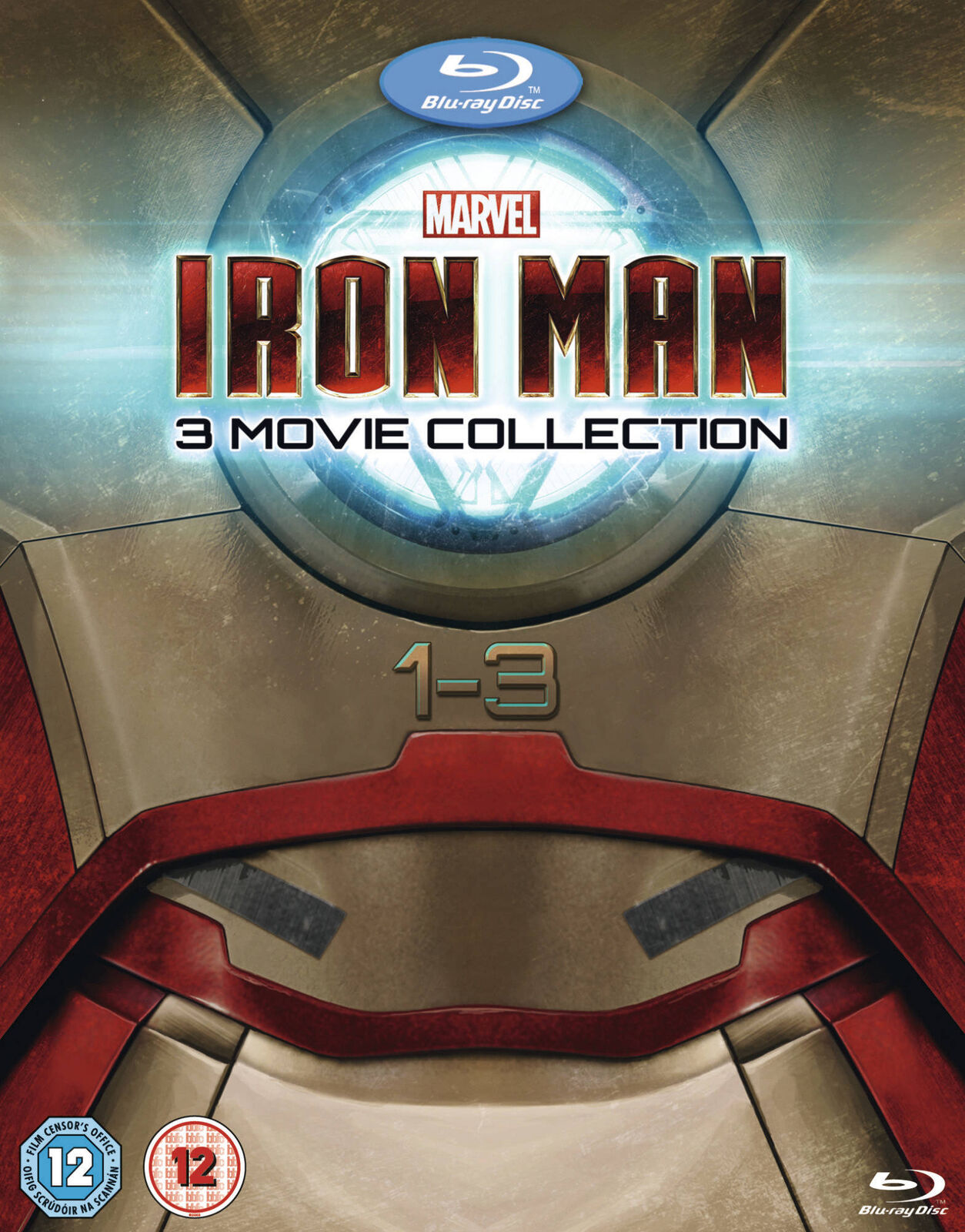 Iron Man 1-3 (Blu-ray) Kate Mara James Badge Dale William Sadler Faran Tahir