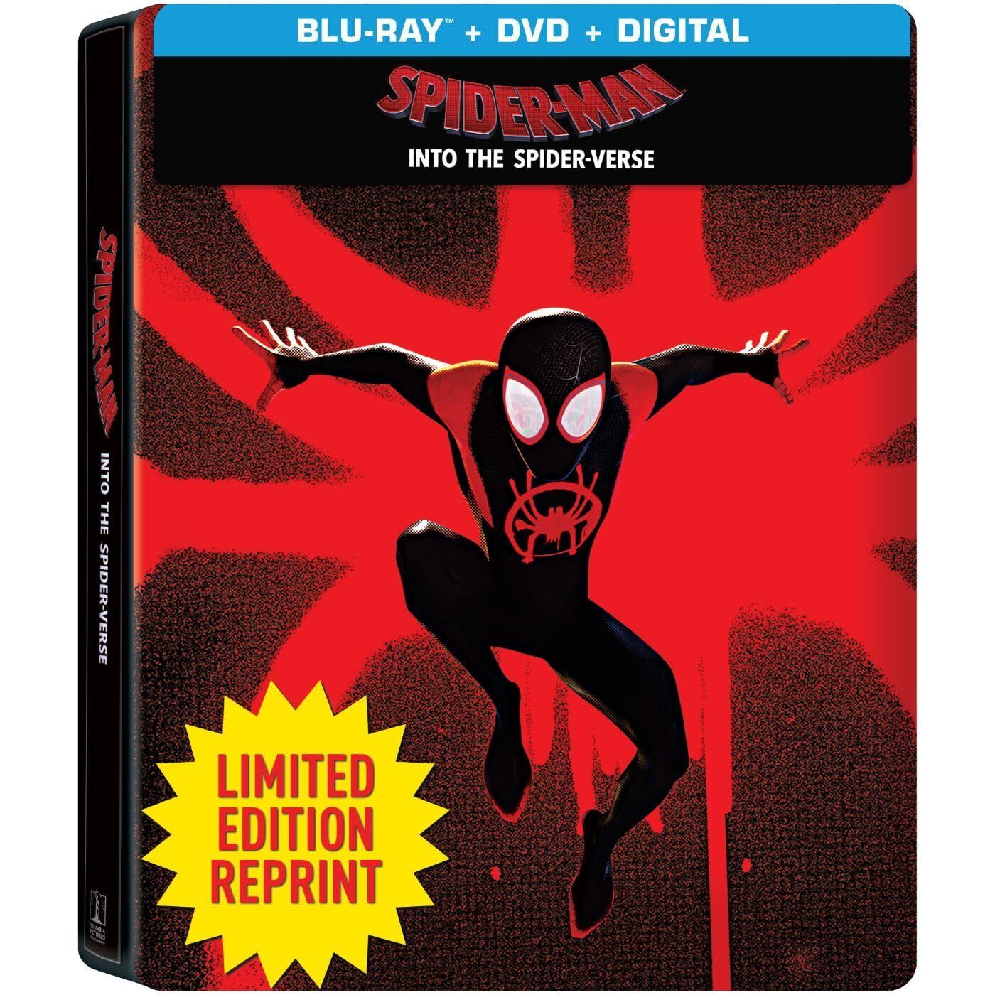 SPIDER-MAN: INTO THE SPIDER-VERSE Steelbook (Blu-ray)