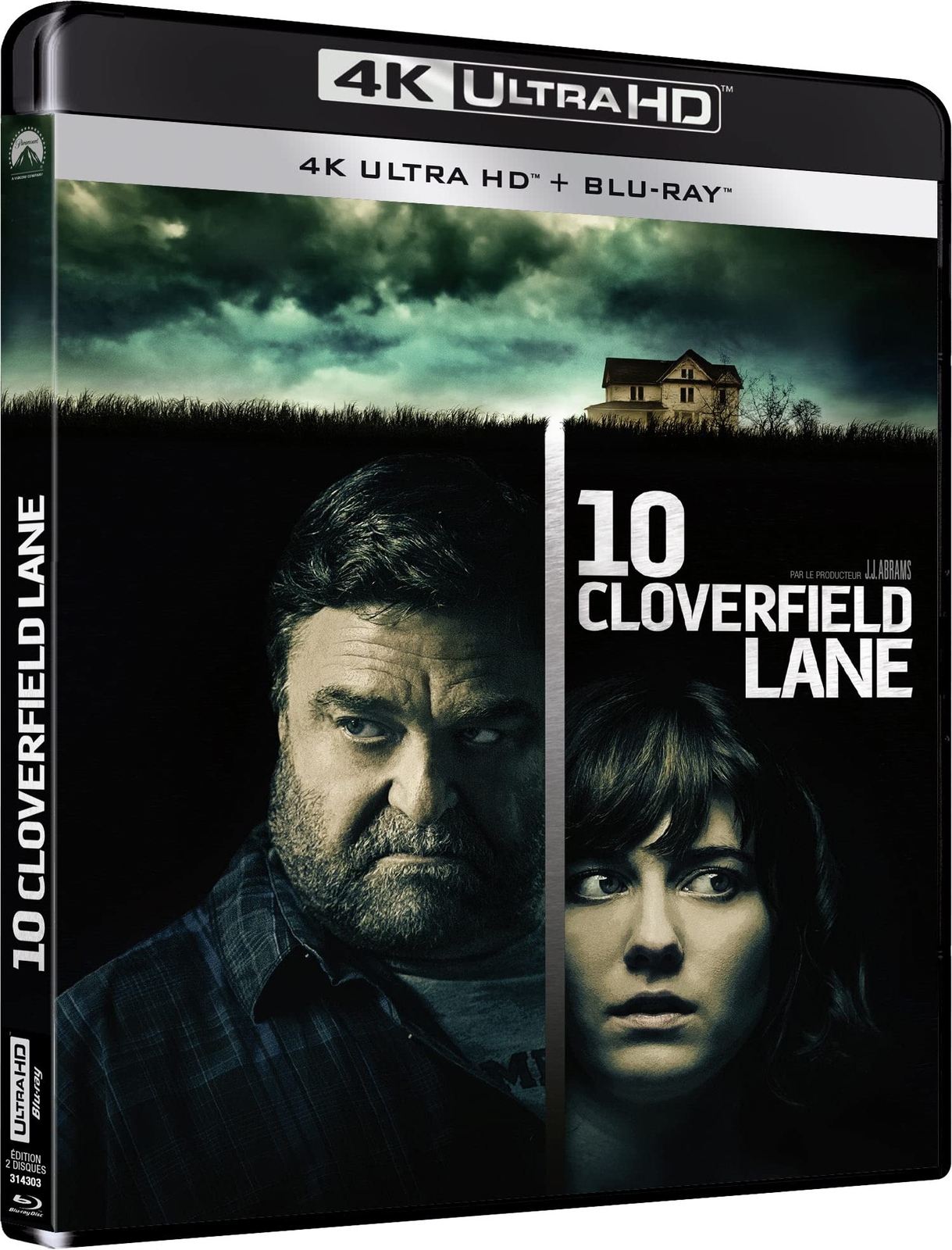 10 Cloverfield Lane (4K UHD Blu-ray) John Goodman Mary Elizabeth Winstead