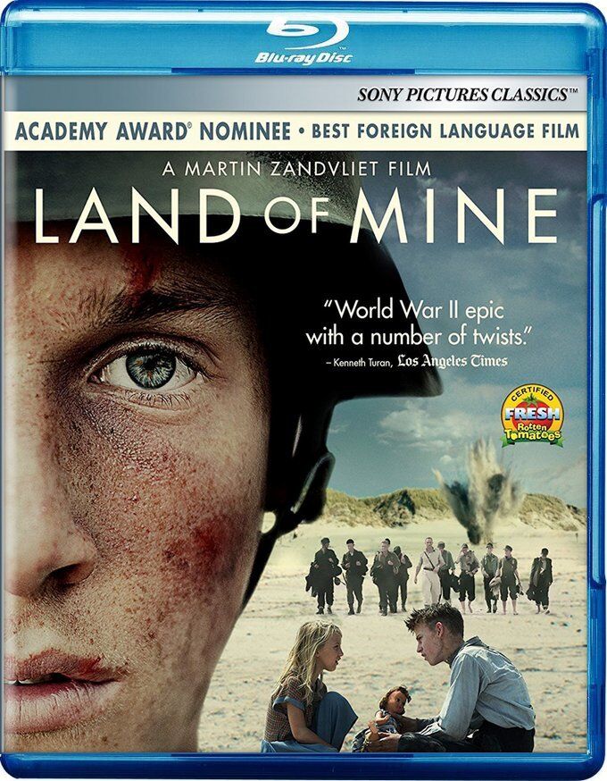 Land Of Mine Blu-Ray (2015) - Roland Moller, Martin Zandvliet
