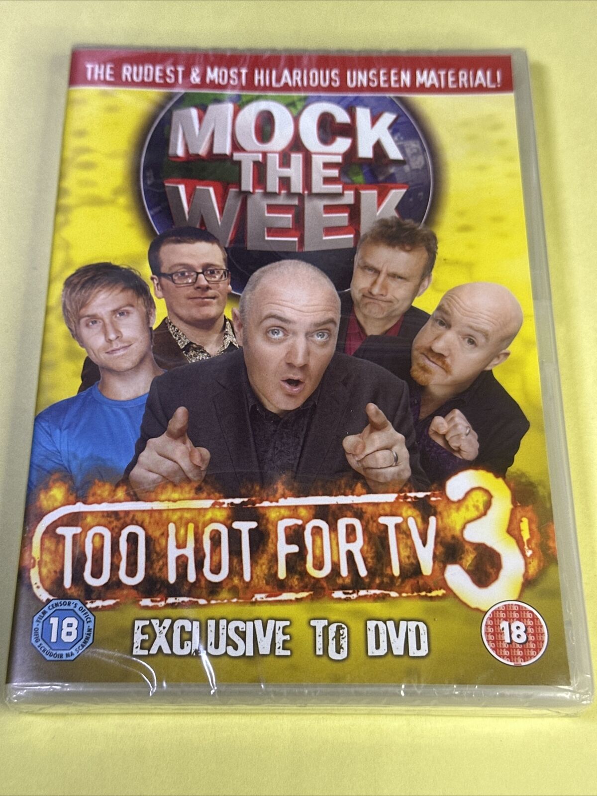 NEW SEALED DVD ENG MOCK THE WEEK TOO HOT FOR TV3
