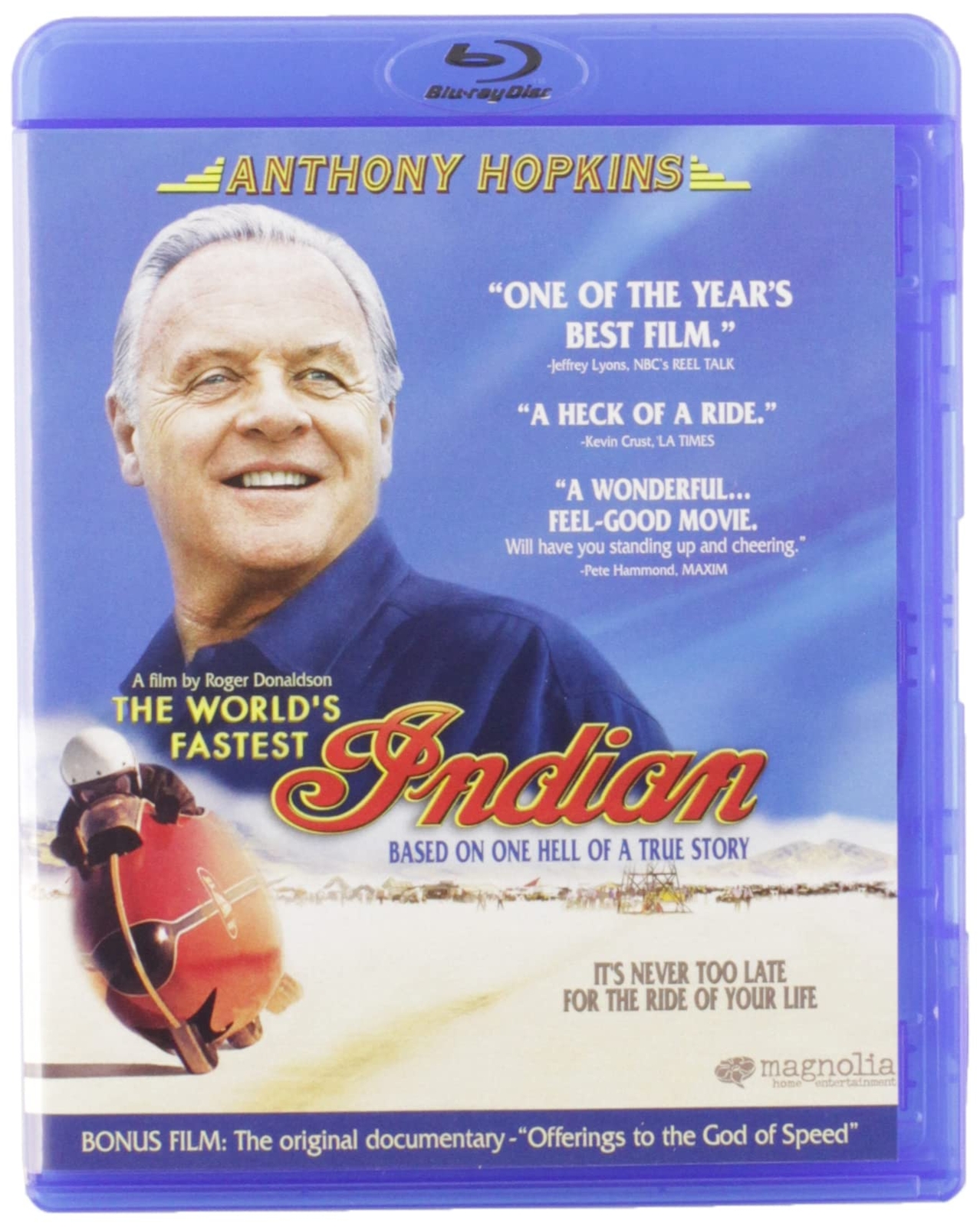 The World's Fastest Indian (Blu-ray) Anthony Hopkins Diane Ladd Iain Rea