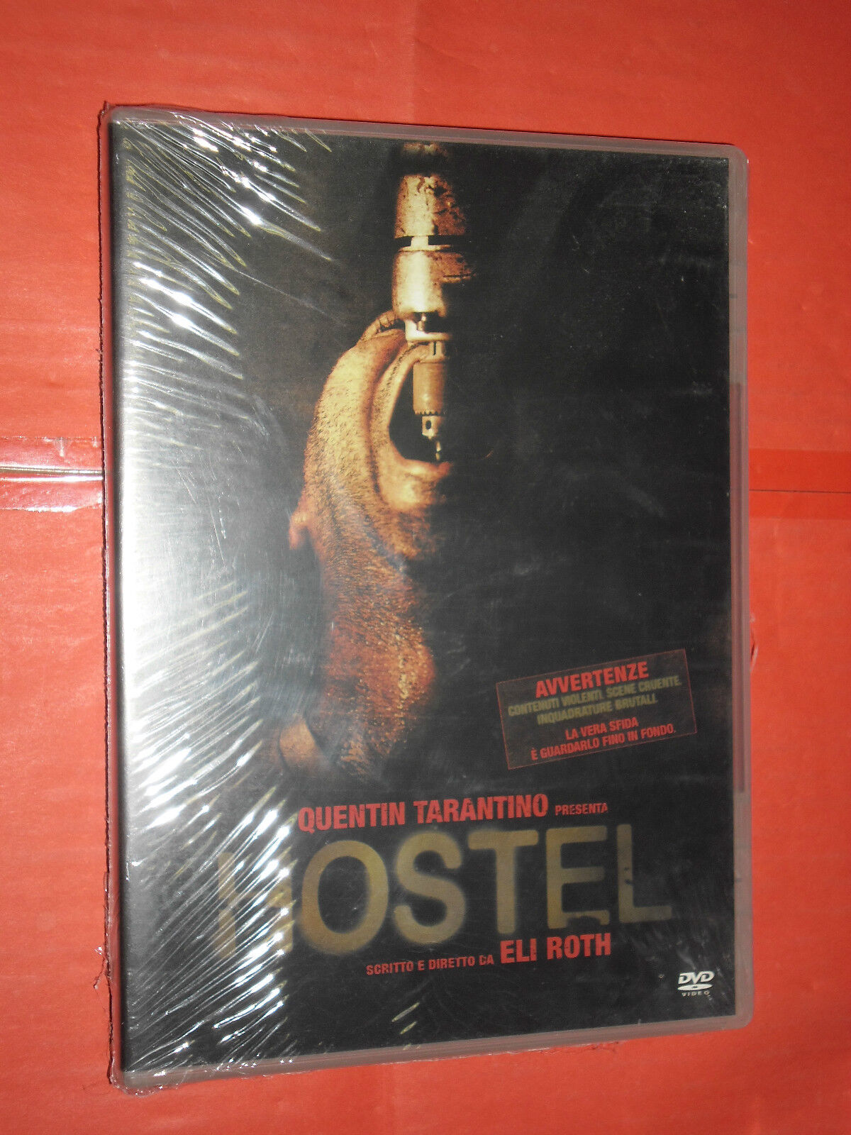 HOSTEL- CON:QUENTIN TARANTINO-  DVD film- nuovo e sigillato
