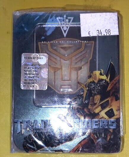 TRANSFORMERS LA VENDETTA DEL CADUTO USB 4GB MOVIE CHIAVETTA CON FILM - SIGILLATA