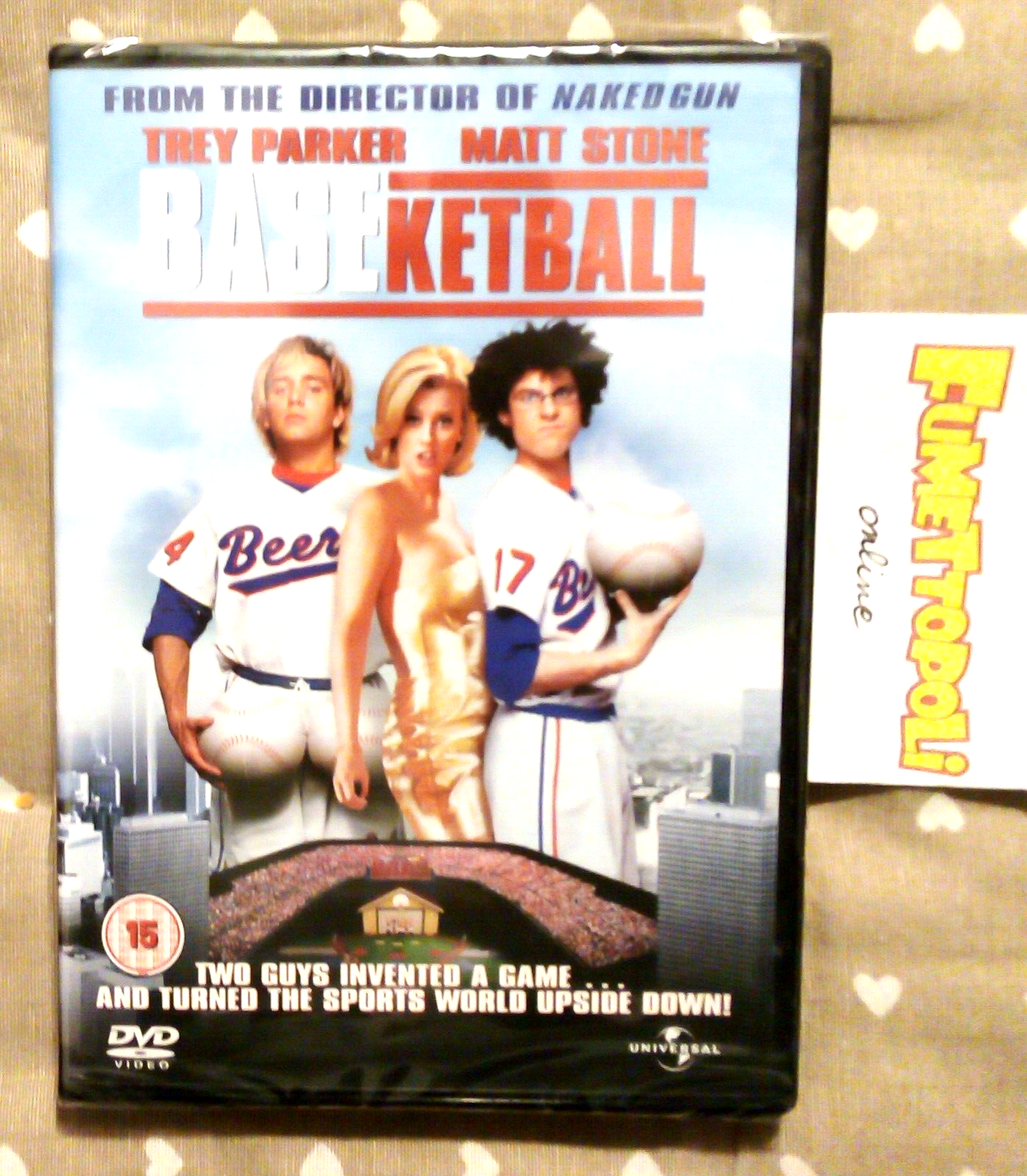 BASEKETBALL DVD Universal edizione estera con audio ITA NUOVO