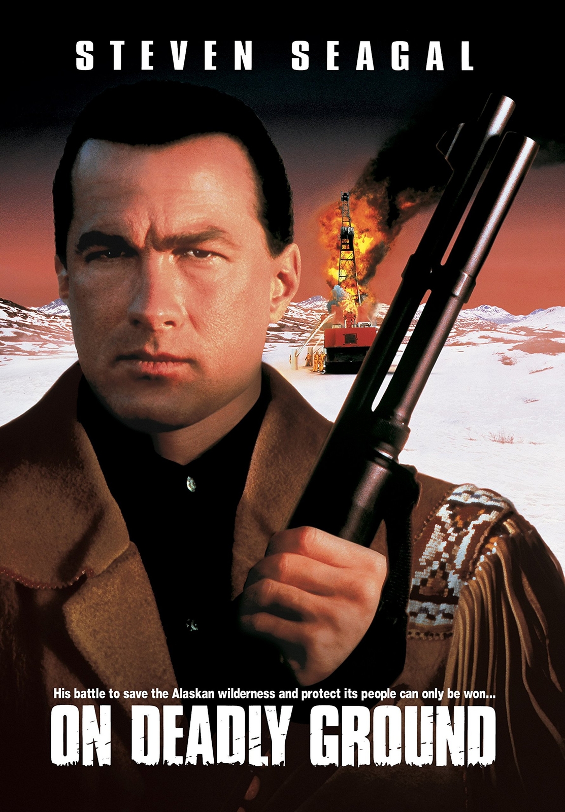 On Deadly Ground (DVD) Shari Shattuck Steven Seagal Billy Bob Thornton Joan Chen