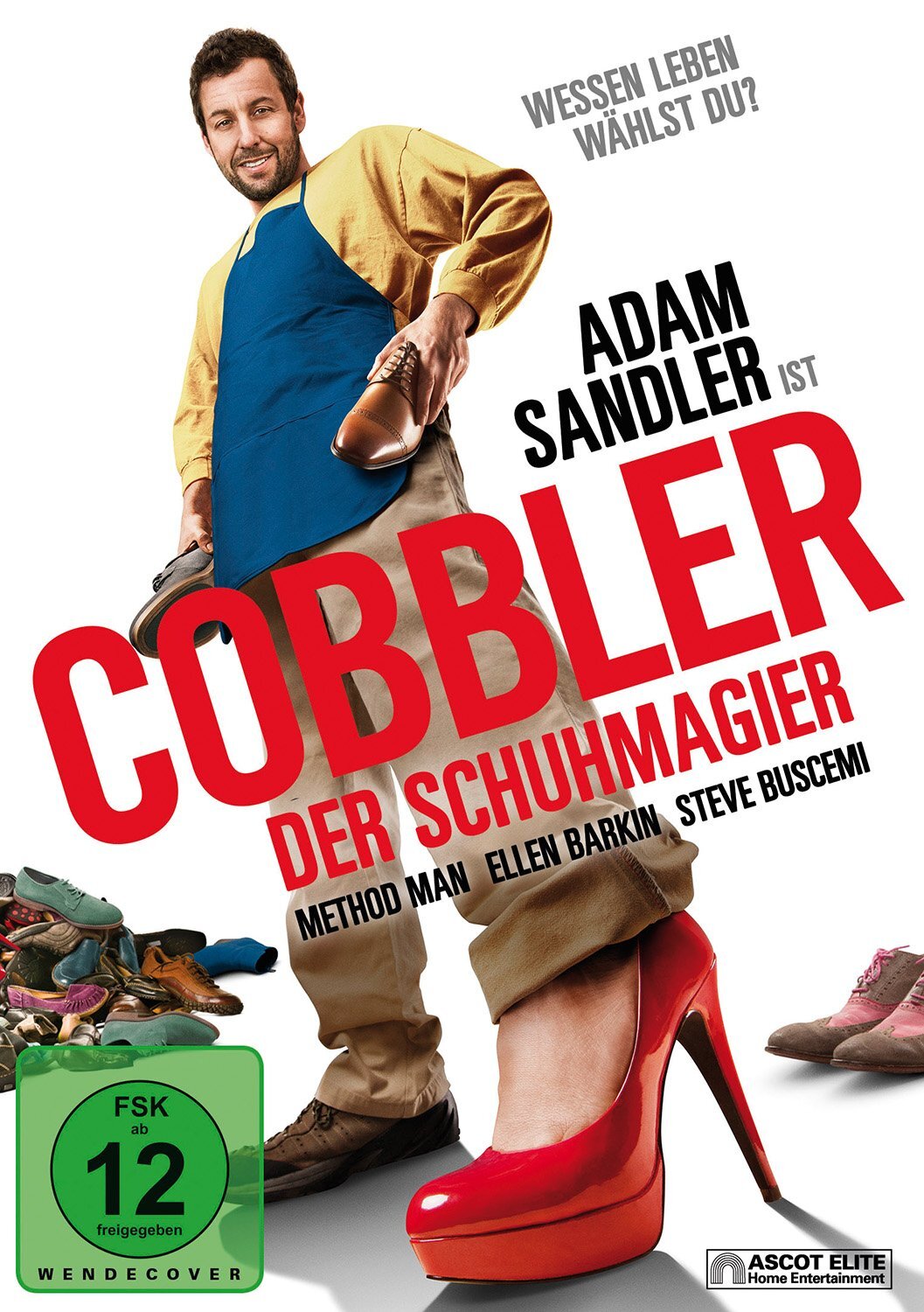 Cobbler (DVD) Adam Sandler Steve Buscemi Dan Stevens Dustin Hoffman Ellen Barkin